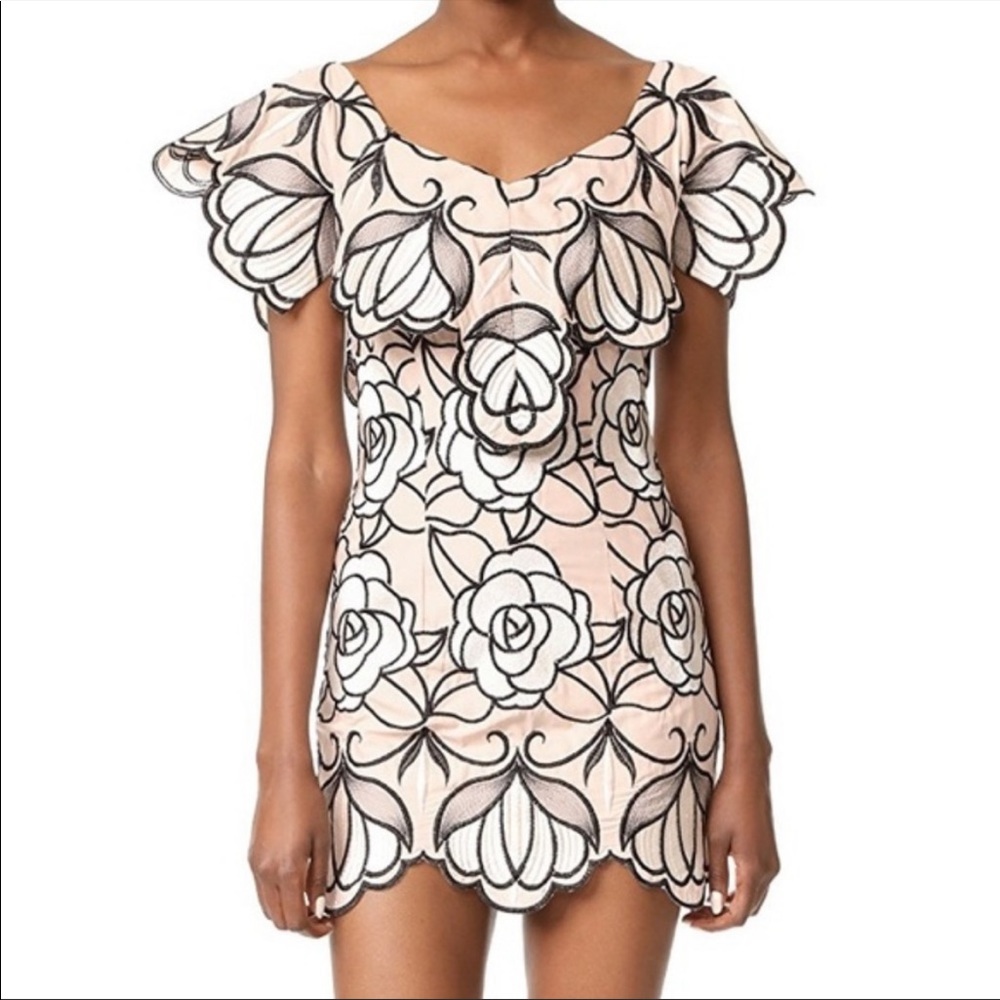 Alice McCall Ms Rose Embroidered Dress